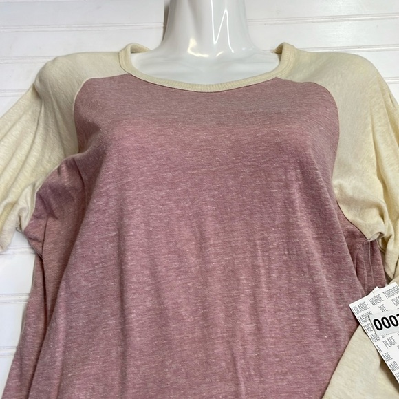 LulaRoe Microstriped Randy Top-#0003 - Picture 9 of 12